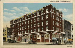 Crutcher Hotel McAlester, OK Postcard Postcard Postcard