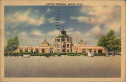 Airport Terminal Akron, OH Postcard Postcard Postcard
