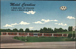 Motel Caroline Camillus, NY Postcard Postcard Postcard