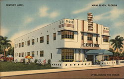 Century Hotel Miami Beach, FL Postcard Postcard Postcard