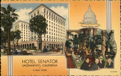 Hotel Senator Sacramento, CA Postcard Postcard Postcard