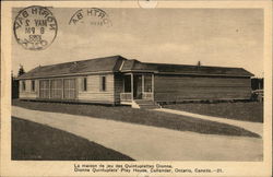 Dionne Quintuplets' Play House Callander, ON Canada Ontario Postcard Postcard Postcard