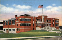 Armory Marion, IN Postcard Postcard Postcard