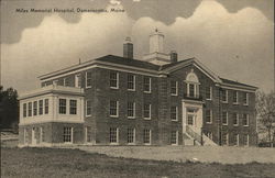 Miles Memorial Hospital Postcard