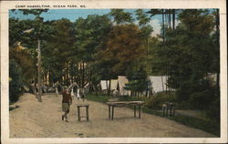 Camp Hasseltine Postcard