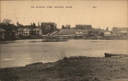 The Machias River Postcard