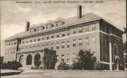 Richardson Hall - Maine Maritime Academy Castine, ME Postcard Postcard Postcard