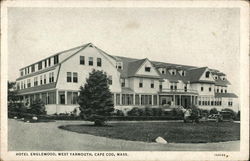 Hotel Engelwood, West Yarmouth Cape Cod, MA Postcard Postcard Postcard