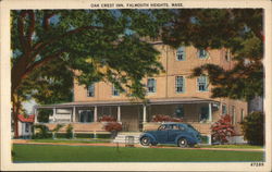 Oak Crest Inn Falmouth Heights, MA Postcard Postcard Postcard