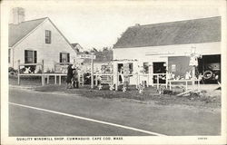 Quality Windmill Shop, Cummaquid Cape Cod, MA Postcard Postcard Postcard