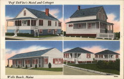 Pop DeVito's Motel and Cottages Postcard