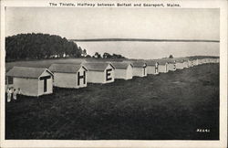 The Thistle, Halfway Between Belfast and Searsport, Maine Postcard Postcard Postcard