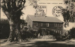 Hartwell Farm Lincoln, MA Postcard Postcard Postcard