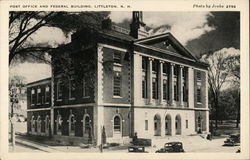 Post Office and Federal Building Littleton, NH Postcard Postcard Postcard