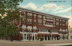 Hotel Albert Selma, AL Postcard Postcard Postcard