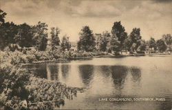 Lake Congamond Southwick, MA Postcard Postcard Postcard