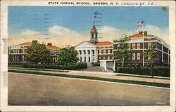 State Normal School Oswego, NY Postcard Postcard Postcard