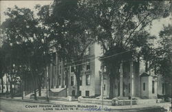 Court House and County Buildings Postcard