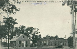 RCA Receiving Station Riverhead, NY Postcard Postcard Postcard