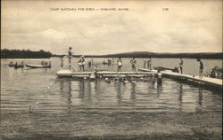 Camp Matoaka for Girls Postcard