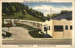 Miagene Motor Court Bryson City, NC Postcard Postcard Postcard