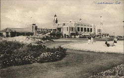 Jones Beach State Park - West Bathhouse Postcard