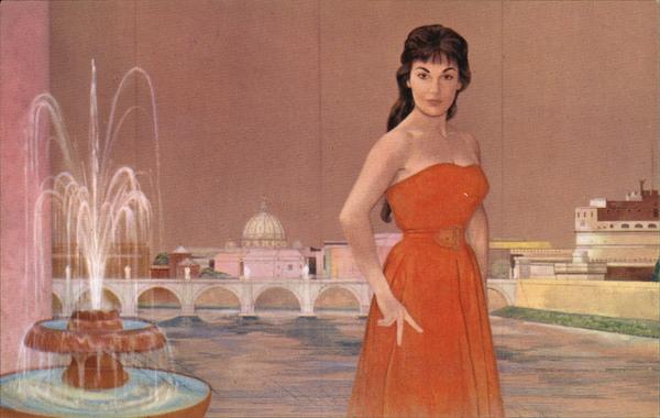 Mural in Lounge Aboard TWA's Jetstream Aircraft Airline Advertising