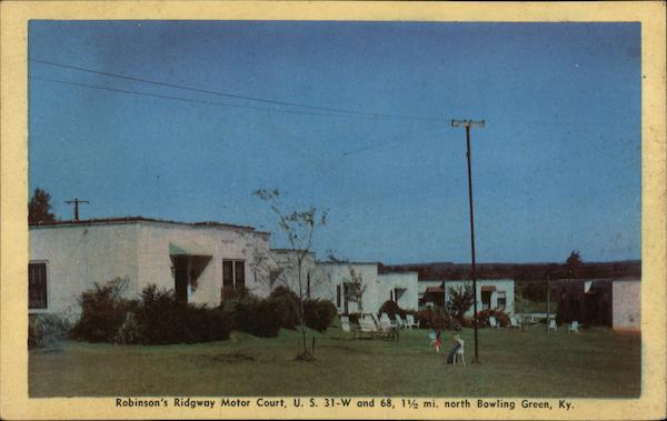 Robinson's Ridgway Motor Court Bowling Green Kentucky