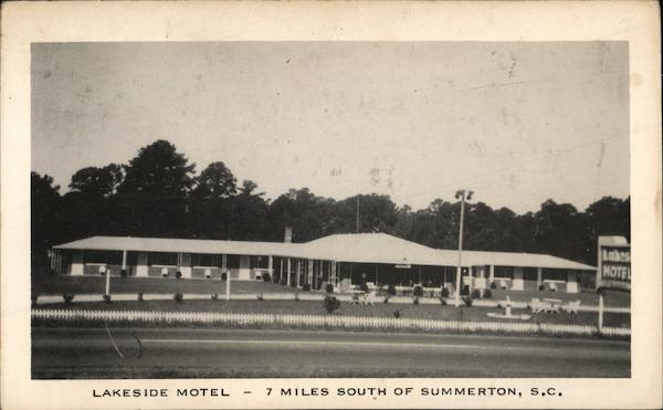 Lakeside Motel Summerton South Carolina