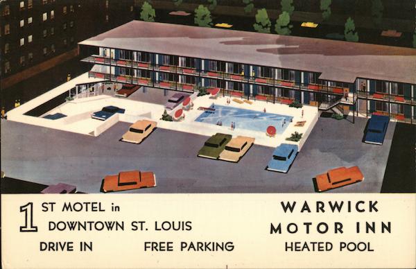 Warwick Motor Inn St. Louis Missouri