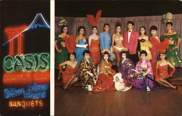 Oasis Restaurant and Night Club Honolulu Hawaii
