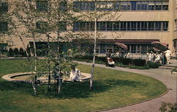 Prouty Memorial Garden, Children's Hospital Medical Center Boston, MA Postcard Postcard Postcard