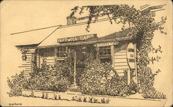 Driftwood Tea House Rockport, MA C. Williams Postcard Postcard Postcard