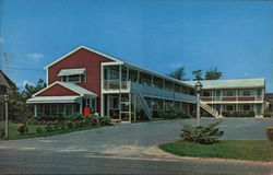 Gaslight Resort Motel Dennis Port, MA Postcard Postcard Postcard