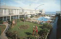 The Colony Beach Motel Postcard