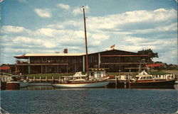 The Flying Bridge Restaurant Falmouth, MA Postcard Postcard Postcard