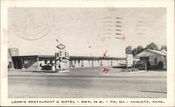 Lehr's Restaurant & Motel Postcard