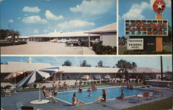 Clark's Motel & Restaurant Santee, SC Postcard Postcard Postcard