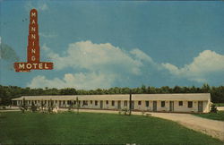 Manning Motel South Carolina Postcard Postcard Postcard