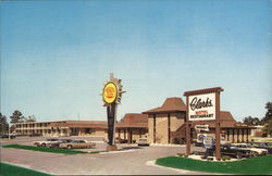 Quality Inn Clark's Motel and Restaurant Postcard