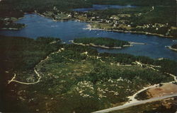 Mount Desert Camp Ground Maine Postcard Postcard Postcard