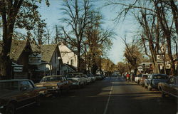 Van Buren Street Nashville, IN Postcard Postcard Postcard