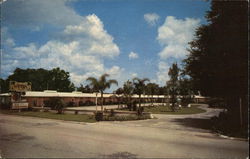 Tropical Hotel Court Postcard