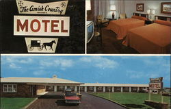 Amish Country Motel Postcard