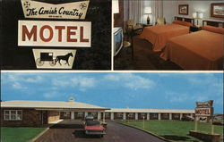 Amish Country Motel Postcard