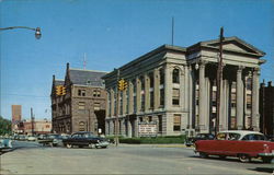 Floyd County Court House and United States Post Office Postcard