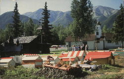 Eklutna Village Histprical Park Alaska Postcard Postcard Postcard