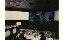 Johnson Space Center - Mission Control Postcard