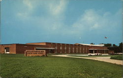 Bellefontaine Senior High School Ohio Postcard Postcard 