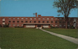 Ashland College - Kate Myers Hall, Girls Dormitory Postcard